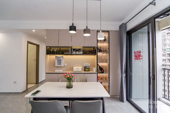 105㎡四居，高檔且實用的簡約主題，體驗寬敞舒心的現代生活